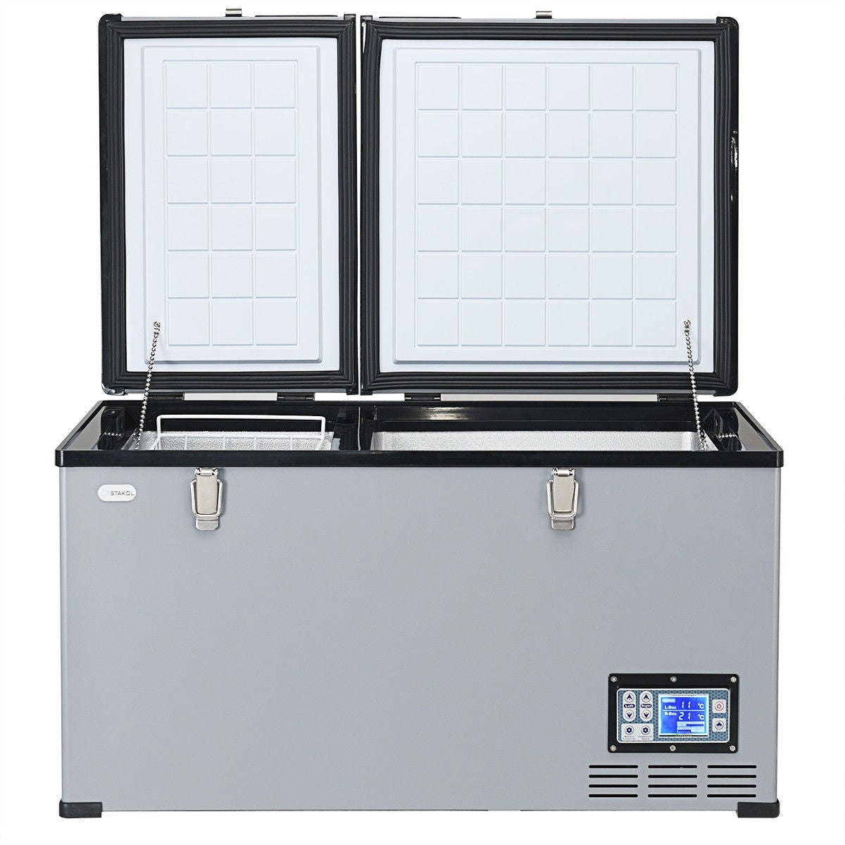 84-Quart Portable Electric Camping Car Cooler