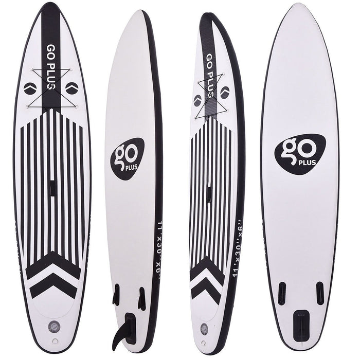 11' Inflatable Stand up Paddle Board w/ Adjustable Paddle