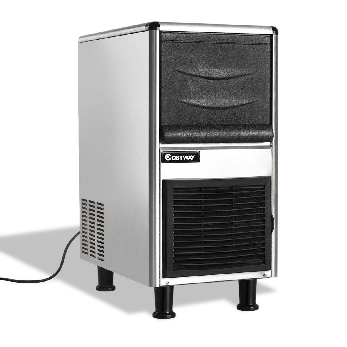 Freestanding Stainless Steel Commercial Ice Maker