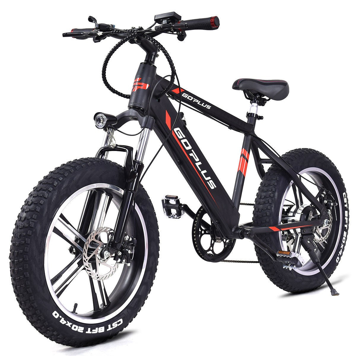 20" Electric Snow Mountain Bicycle w/ Removable Lithium Battery