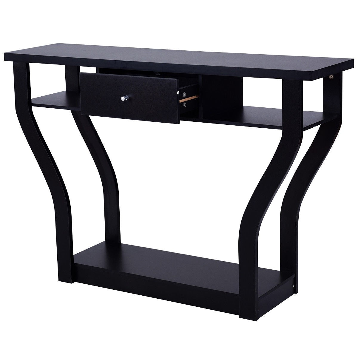 Modern Entryway Accent Console Table with Drawer